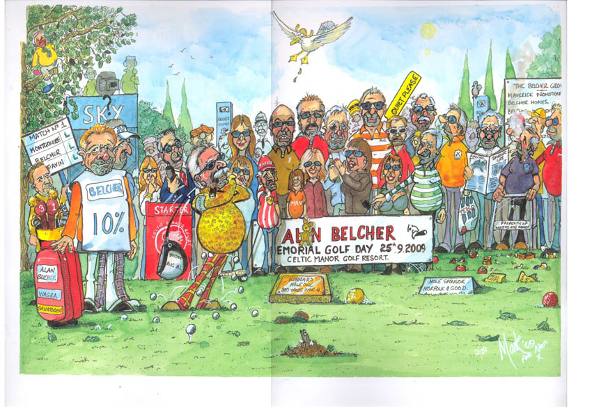 Mark Fitzgerald's Alan Belcher 10% Trophy 2009 Limited Edition Print